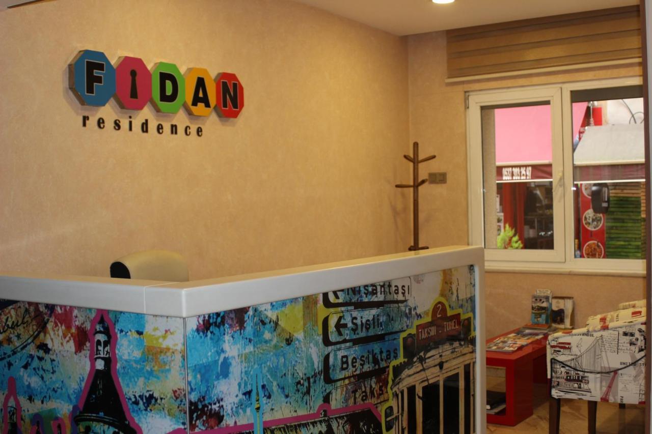 Taksim Cihangir Fidan Residence Hotel Istanbul Exteriör bild